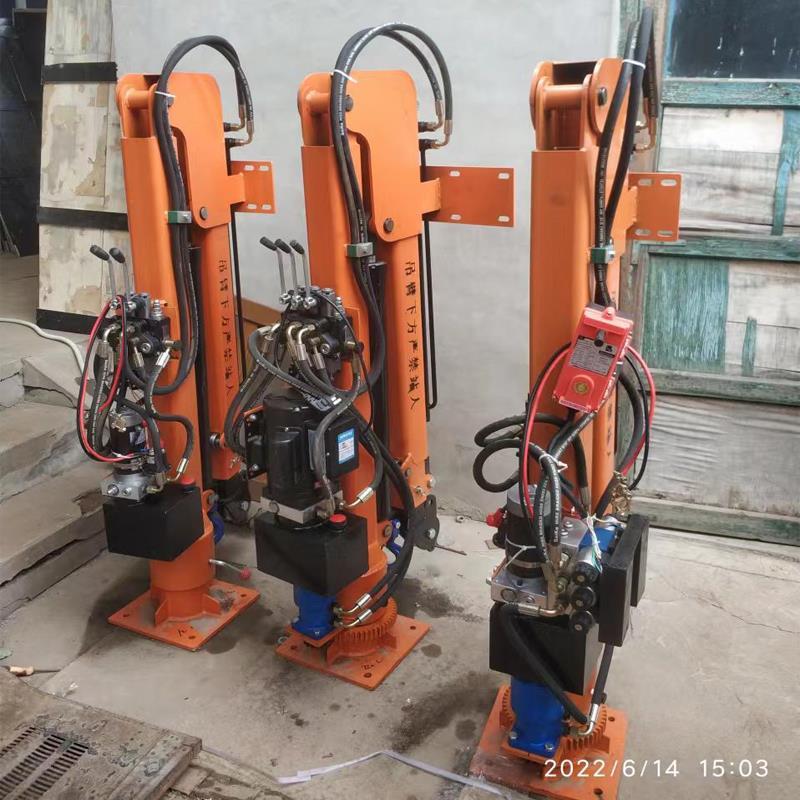 惠阳区重汽蓝牌随车吊 3.2吨 国六动力强 液压驱动 农用自卸起重机